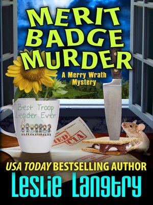 cover image of Merit Badge Murder